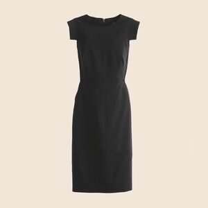 ANTONIO MELANI Classic Black Midi Dress